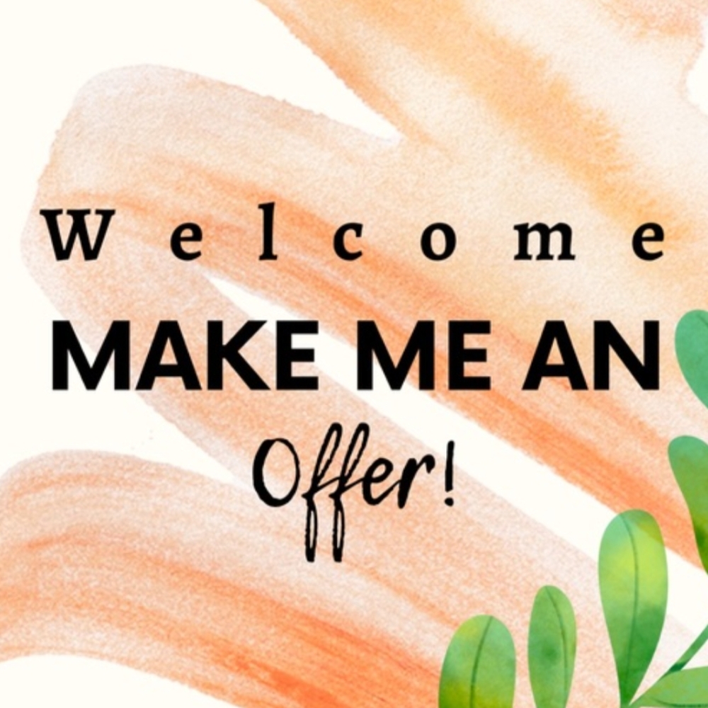 Welcome Sign with Orange and Green Design